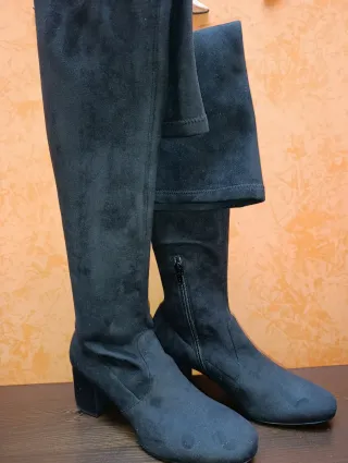 Stivali Carla G camoscio n.38 Nuovi Top Quality