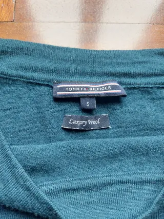 Jersey Tommy Hilfiger mujer verde