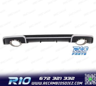 DIFUSOR AUDI A3 8V 12-16 LOOK RS + COLAS ESCAPE