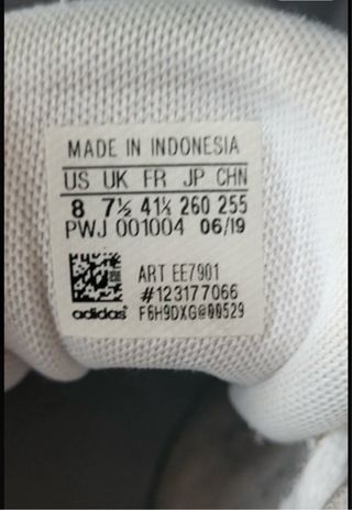 SC01 - Adidas uomo taglia 41 1/3 sneakers