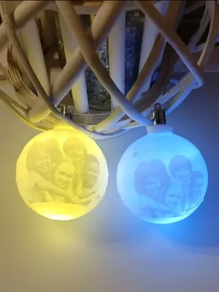 Bola Navidad Personalizada Fotos