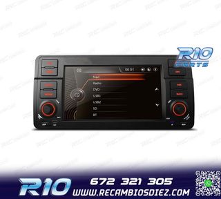 RADIO NAVEGADOR 7" PARA BMW SERIE 3 E46 98-06 USB GPS TACTIL