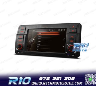 RADIO NAVEGADOR 7" PARA BMW SERIE 3 E46 98-06 USB GPS TACTIL