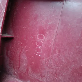 Depósito Polietileno alimentario 1000L, con llave.