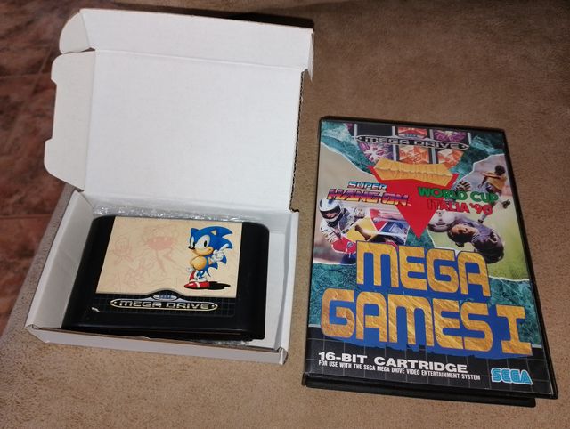 Sega Mega Drive  original 2000 juegos instalados