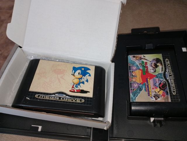 Sega Mega Drive  original 2000 juegos instalados