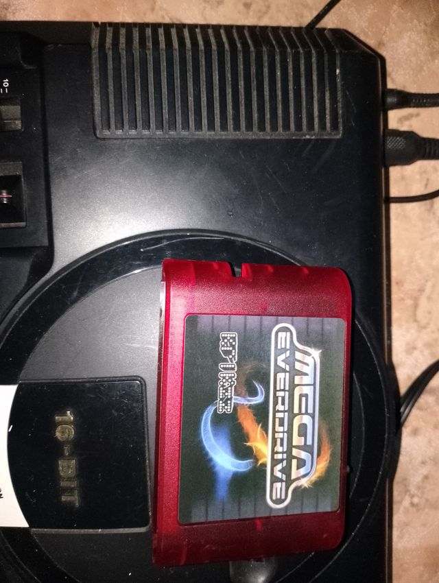 Sega Mega Drive  original 2000 juegos instalados