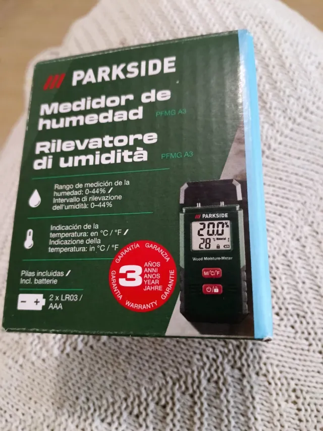 Medidor de Humedad Parkside PFMG A3