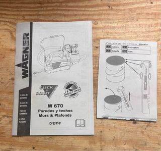 Pistola Pintura Wagner W670 Paredes Techo