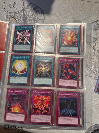 Lotto carte Yu-Gi-Oh!