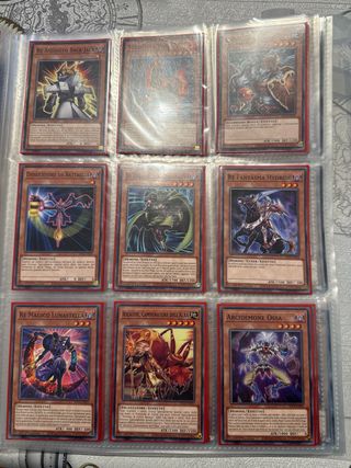Lotto carte Yu-Gi-Oh!