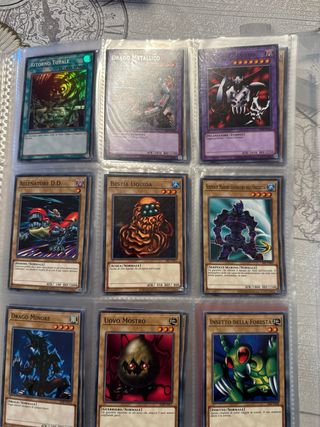Lotto carte Yu-Gi-Oh!