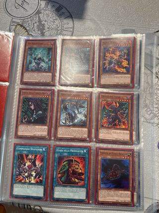 Lotto carte Yu-Gi-Oh!