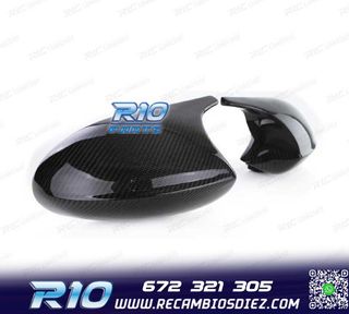 CARCASAS ESPEJOS RETROVISORES BMW E92 E93 LOOK M3 CARBONO 06
