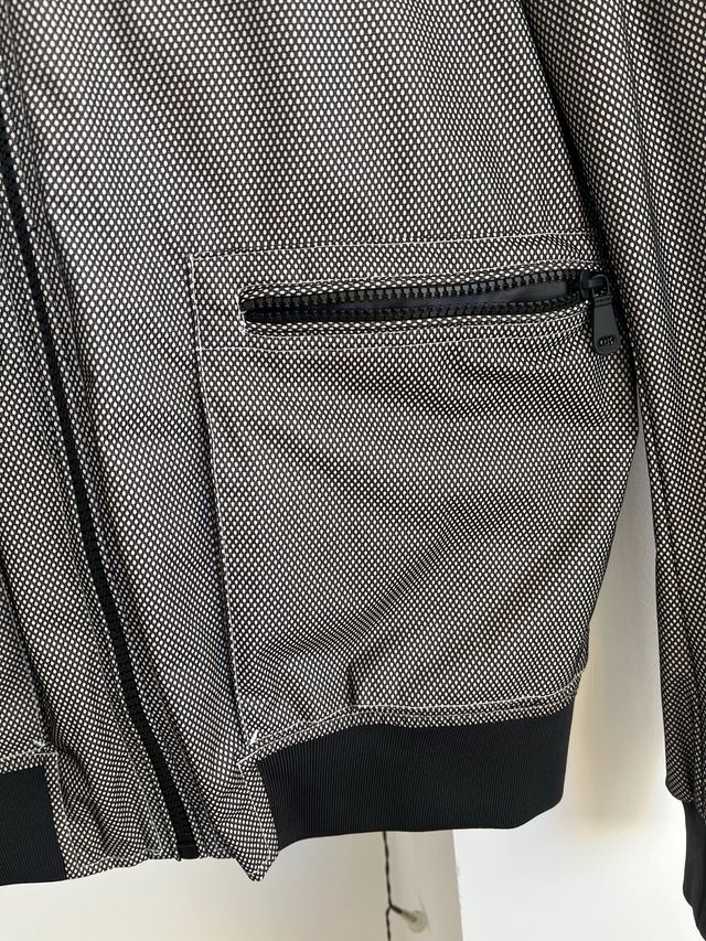 Chaqueta Geox Hombre Negra y Gris