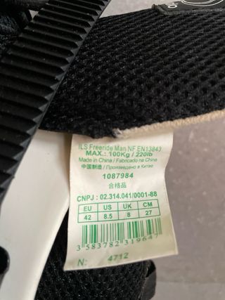 Patines RollerBlade en línea Oxelo negros