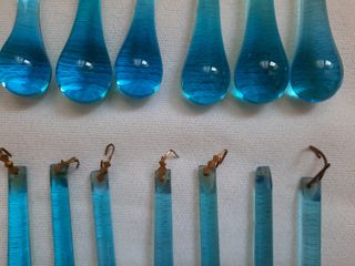 Lágrimas de cristal de lámpara. Vintage 4 € unidad