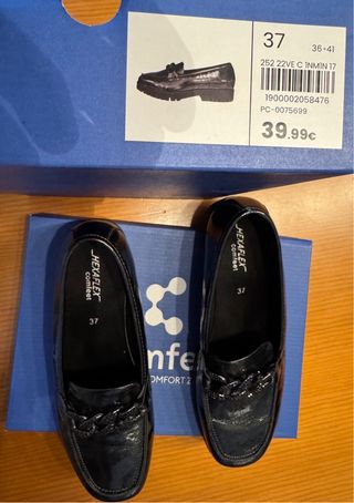 Zapatos Comfeet Negros Talla 37