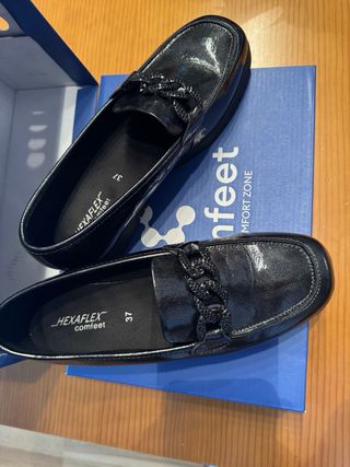 Zapatos Comfeet Negros Talla 37