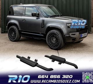 ESTRIBERAS ESTRIBOS LAND ROVER DEFENDER 90 20- NEGRO