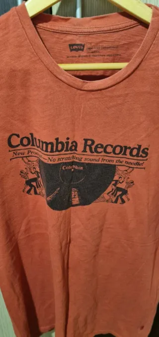 Camiseta Levi's Columbia Records Talla L