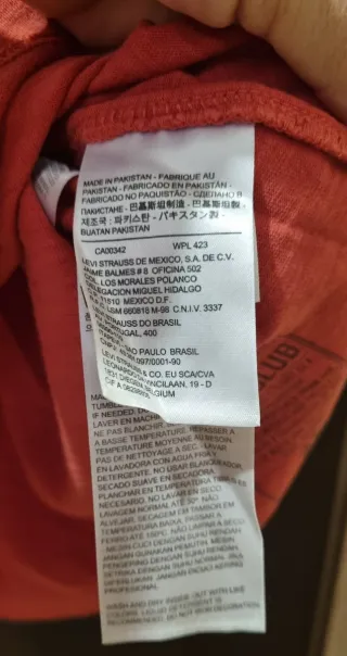 Camiseta Levi's Columbia Records Talla L