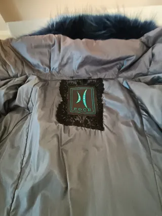 Piumino con vere piume d'oca con cappuccio