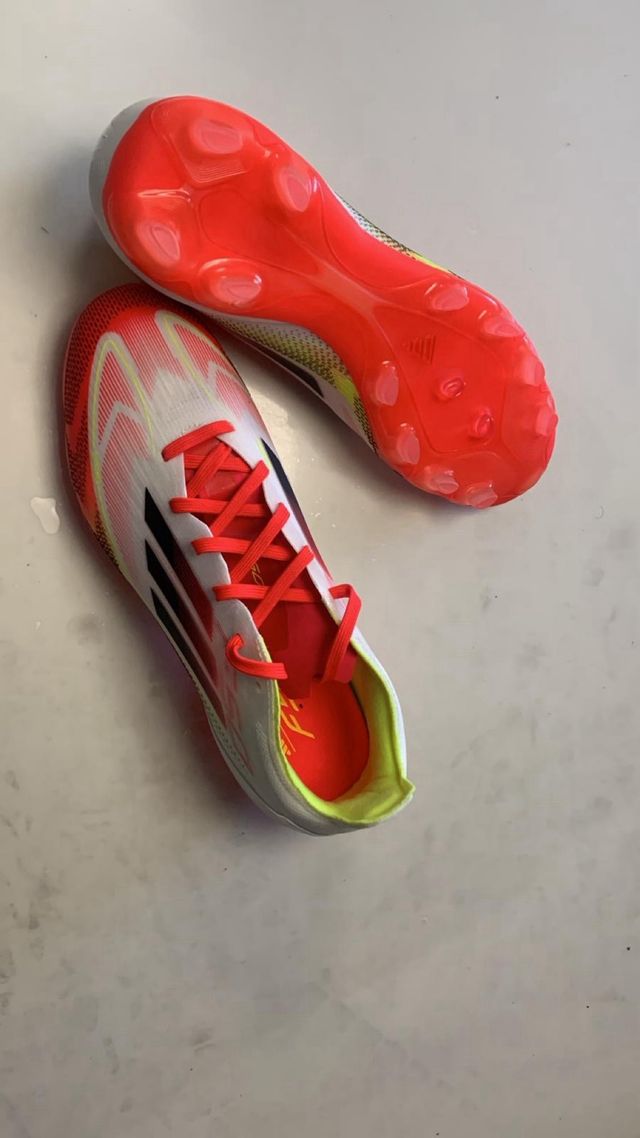 Adidas F50 Pro Fútbol Tacos Naranja/Blanco