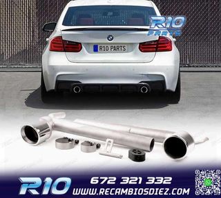 KIT ESCAPE CON COLAS BMW F30 F31 LOOK M PERFORMANCE