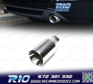 COLA ESCAPE REDONDA 100 MM ACERO INOX