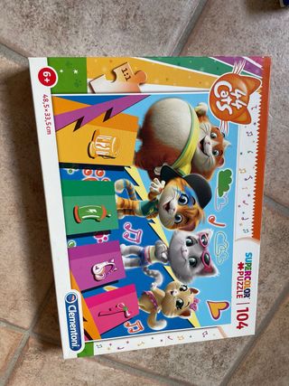 Puzzle 44 Gatti Clementoni 104 pezzi