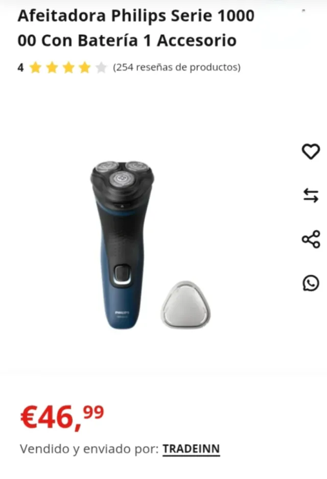 Maquina de Afeitar Philips 1000 Series