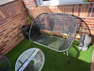 Conjunto Acapulco: Sillón, Sillas y Mesa