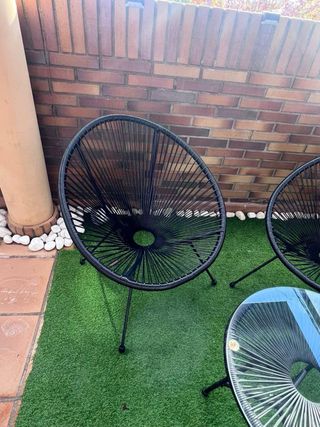 Conjunto Acapulco: Sillón, Sillas y Mesa