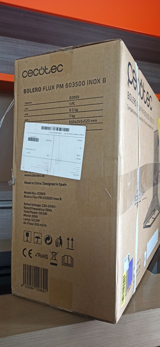 Campana Extractora Cecotec Bolero Lux PM 603500 IN