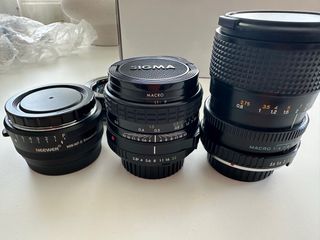 Objetivos Sigma Cámara