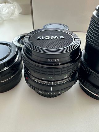 Objetivos Sigma Cámara