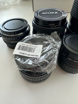 Objetivos Sigma Cámara