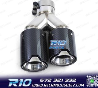 COLA ESCAPE DOBLE BMW M PERFORMANCE CARBONO CROMO DCH