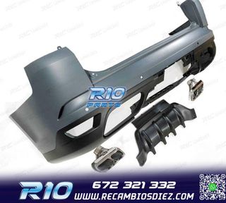 PARAGOLPES TRASERO RANGE ROVER SPORT L494 18- LOOK SVR + COL