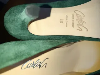 Scarpe décolleté donna Carla G in camoscio n 38