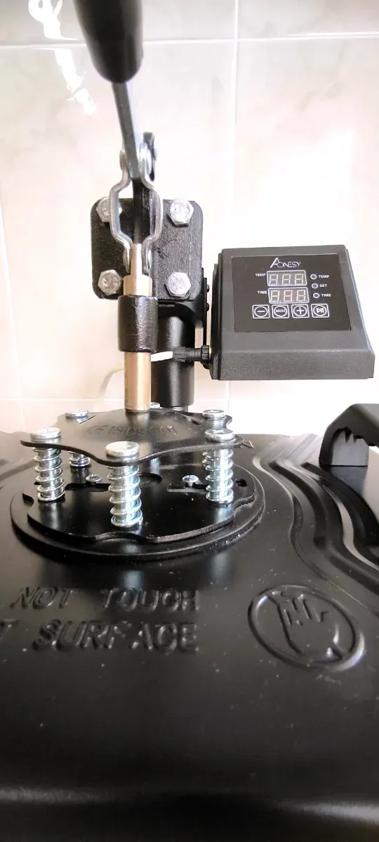 Plancha de Transferencia Térmica Negra