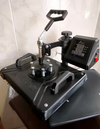 Plancha de Transferencia Térmica Negra