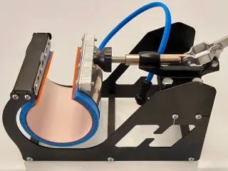 Plancha de Transferencia Térmica Negra