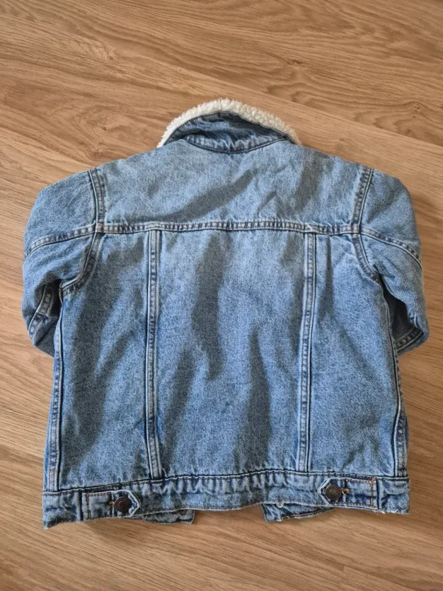 Cazadora vaquera niño con forro