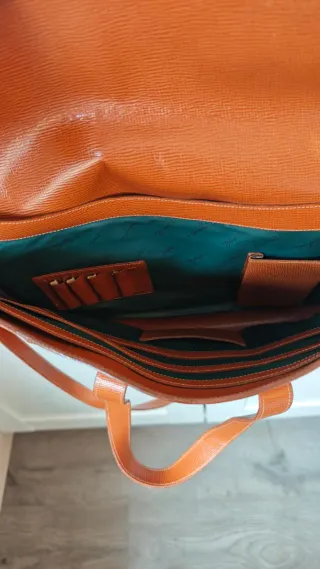 Maletín Piel Vacuno Ubrique Marrón