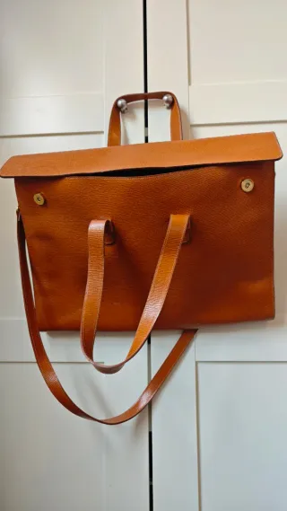 Maletín Piel Vacuno Ubrique Marrón