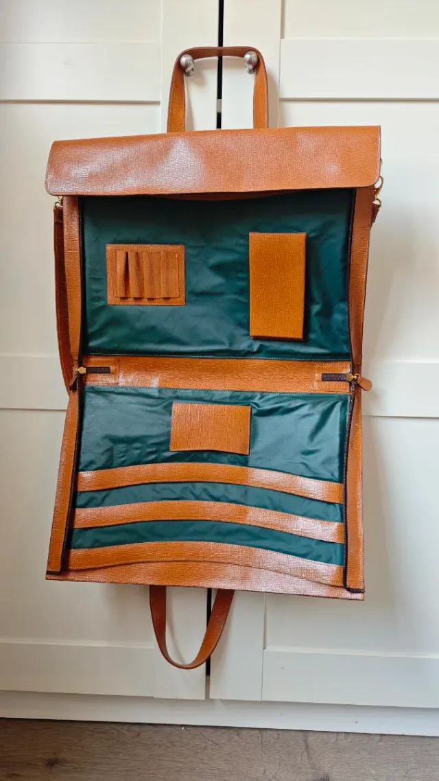 Maletín Piel Vacuno Ubrique Marrón