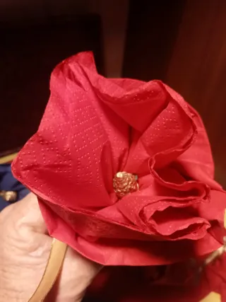 Lotto 6 Fiori Natalizi Artigianali