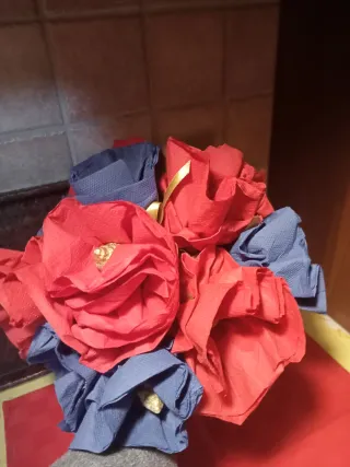 Lotto 6 Fiori Natalizi Artigianali